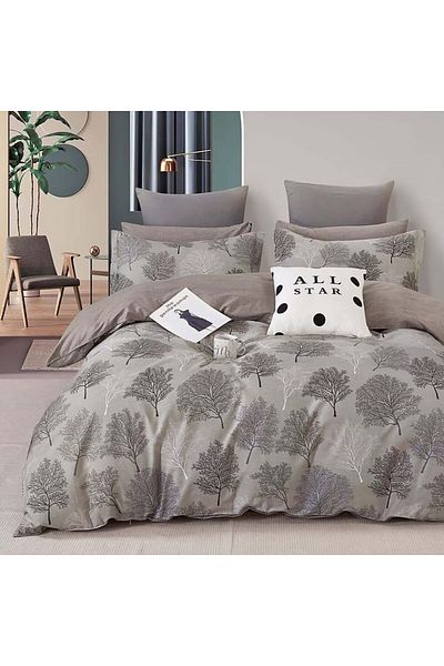 Pucioasa 100% cotton percale bed linen, 6 pieces, Pucioasa, PRC75