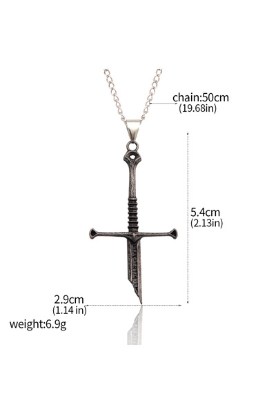 Choice قلادة سيد نارسيل، سيف مكسور، قلادة بروهيس، قلادة فيلم أراجورن، سيف معد...