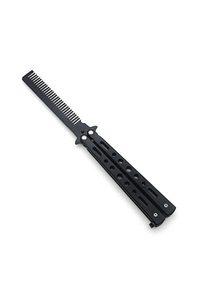 Cloody Black Butterfly Shaped Portable Comb Hair Styler