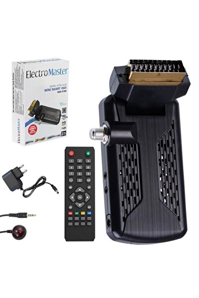ElectroMaster Uydu Alıcı Mini Scart SD TKGS ELECTROMASTER KGS-2100