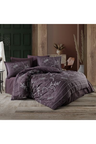 Pucioasa Luxury satin double bed linen, Moyo V1