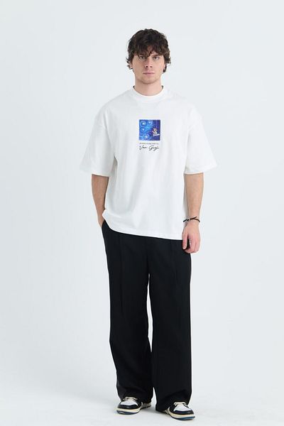 fame-stoned Tricou unisex 100% bumbac cu imprimeu Vincent Van Gogh