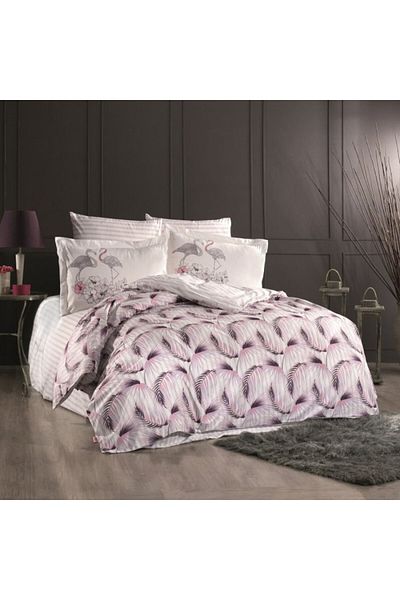 Hobby home collection Lenjerie de pat poplin percale, Hobby home collection, Florina Damson
