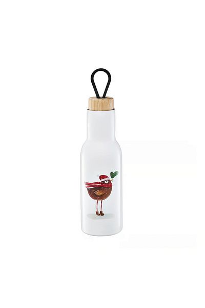 Ambition Thermos bottle 400ml, bird pattern, Forest