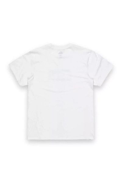 Quiksilver Ανδρικό μπλουζάκι Home Gradient Box Ss Λευκό EQYZT08045-908