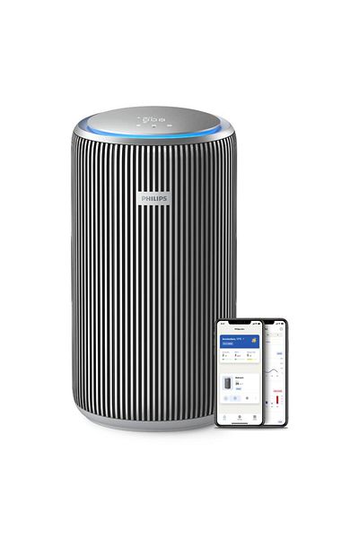 Philips Air purifier Philips AC4220/12 4200 series, 2x NanoProtect HEPA filter, 600 m3/h (Silver)