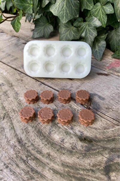 rufus concept Çokoprens Mini Sekizli Mum Kalıbı (SİLİKON) (1 ADET)