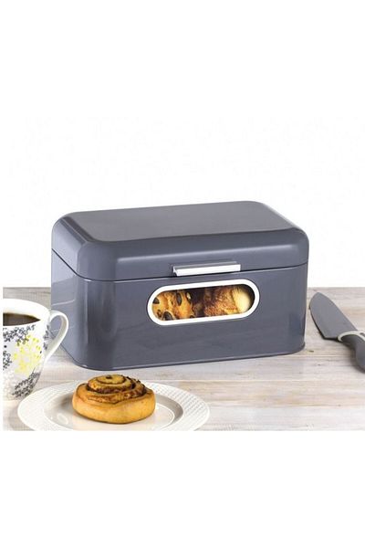 Ambition Bread storage box, gray, Nordic