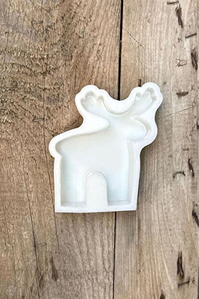 rufus concept Geyik 2d Mum Kalıbı (SİLİKON) (1 ADET)