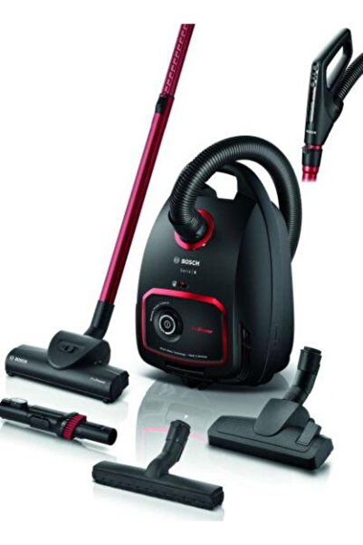 Bosch Aspirator cu sac Bosch BGL6POW1, 850W, 4 L, Filtru igienic lavabil HEPA...