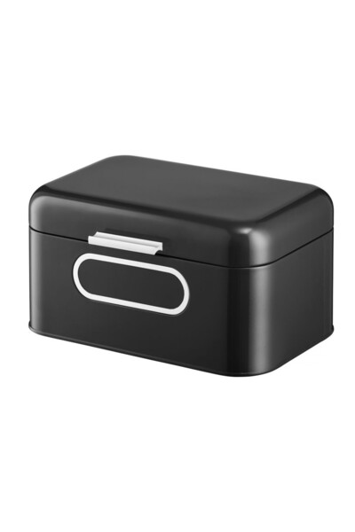 Ambition Bread storage box, black, Nordic