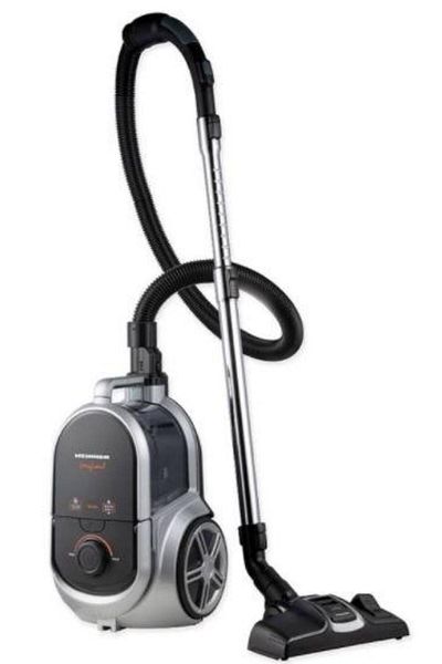Heinner Aspirator fara sac Heinner HVC-M800GREY, sistem ciclonic cu filtru HEPA 12, perie ECO, putere: 800W