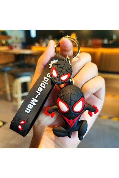 Hot Toys سلسلة مفاتيح B4 المنتقمون من ديزني أنمي لطيف الرجل الحديدي هالك كابتن أمريكا سلسلة مفاتيح من السيليكون