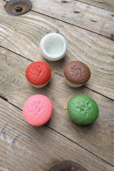 rufus concept Cupcake Tekli Mum Kalıbı