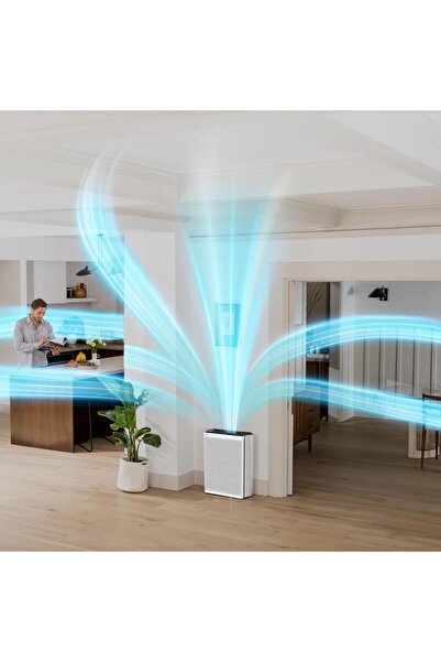 Levoit Levoit EverestAir Smart True HEPA Air Purifier, Voice Control, 70W, Wi-Fi (White)