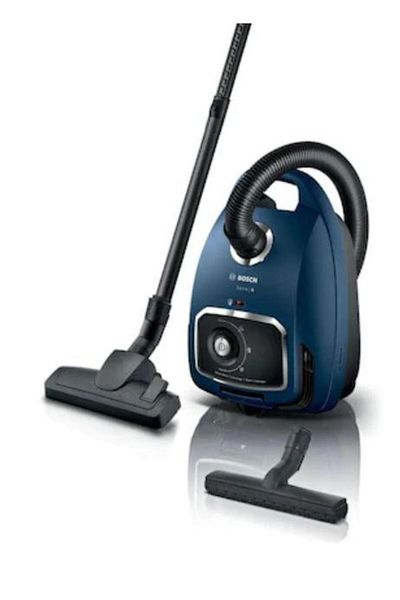 Bosch Aspirator cu sac Bosch BGB6X300, 600 W, 4 L, Filtru HEPA (Albastru/Negru)