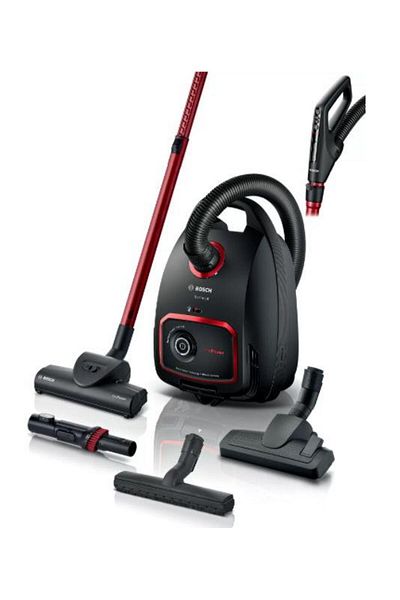 Bosch Aspirator cu sac Bosch ProPower BGL6POW2, 4 L, 850 W (Negru/Rosu)