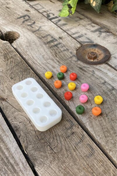 rufus concept Yaban Mersini Onlu Mum Kalıbı (SİLİKON) 1 Adet