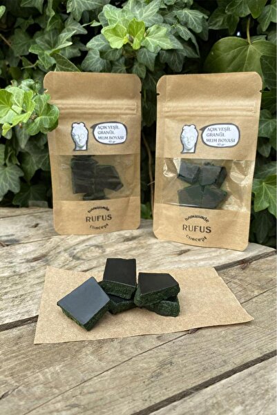 rufus concept Açık Yeşil Granül Mum Boyası 10gr