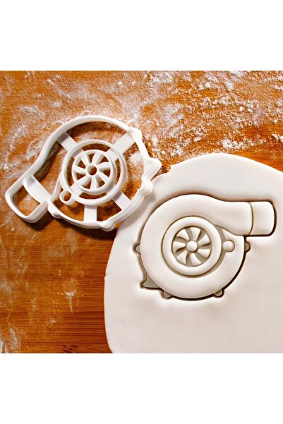 Hobist قالب كوكي توربو للسيارة وقالب لب السكر