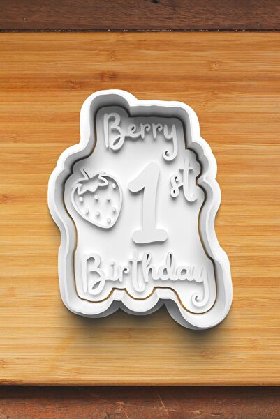 Hobist قالب بسكويت وبلاستيسين لعيد ميلاد سنة واحدة