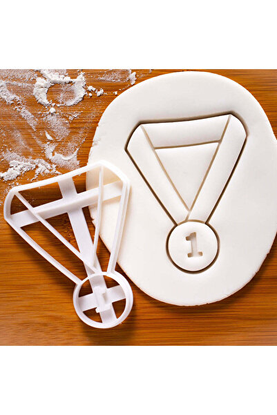 Hobist قالب كوكي للميدالية الأولية وقالب لب السكر