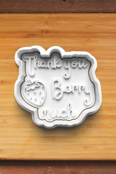 Hobist شكرًا لك بسكويت الفراولة ومعجون السكر