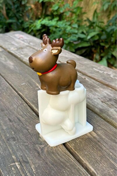 rufus concept 3D Christmas Geyik Silikon Mum Kalıbı