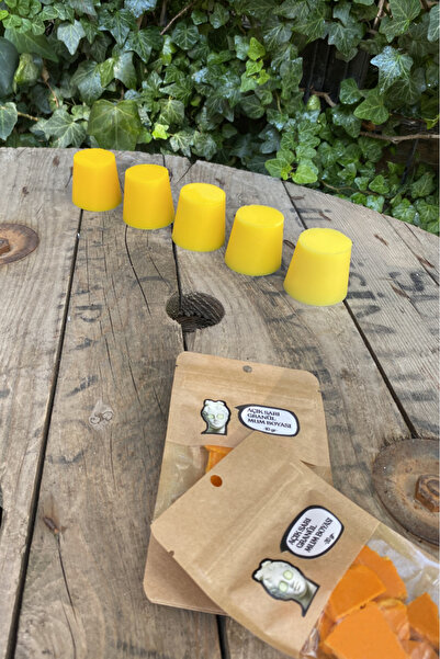 rufus concept Açık Sarı Granül Mum Boyası 10gr