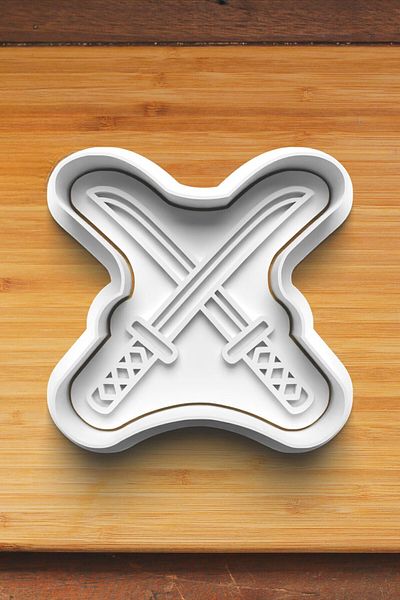 Hobist Samurai Sword - Cookie and Sugar Dough Mold