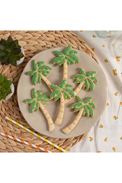 Hobist Palmiye Ağacı Kurabiye Kalıbı Ve Şeker Hamuru Kalıbı