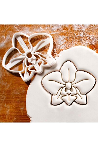 Hobist قالب كوكيز منقوش بالزهور وقالب لب السكر