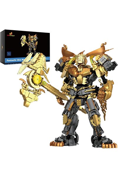 JMBricklayer Mech Robot Kitleri, Hareketli Eklemli, Silahlı Hero Mecha Model ...