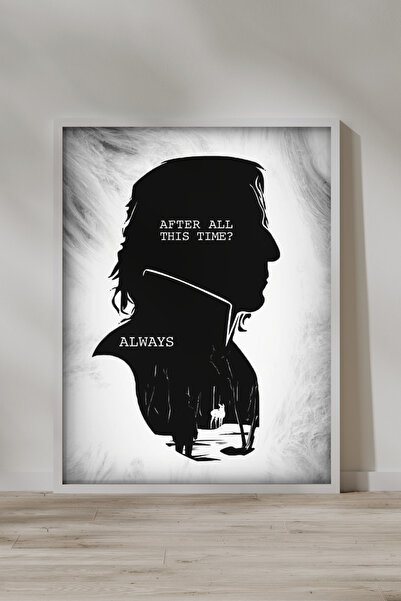 FGHGF Severus Snape Seri 001 Harry Potter Çerçevesiz Poster & Duvar Tablosu