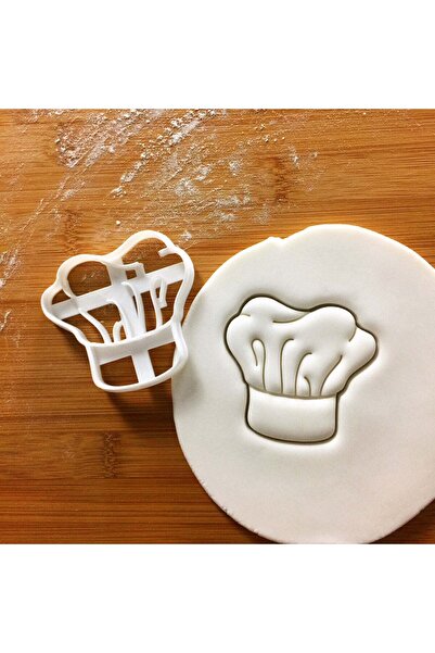 Hobist قالب كوكي قبعة الشيف وقالب لب السكر