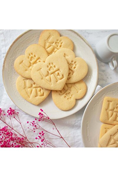 Hobist قالب كوكي Love Paw وقالب لب السكر