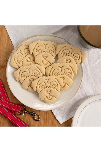 Hobist قالب كوكيز للكلاب من بوردر ترير وقالب لب السكر