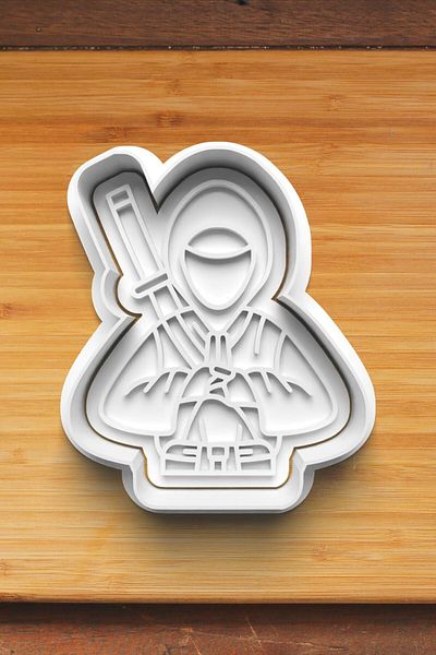 Hobist Samurai Cookie and Sugar Dough Mold