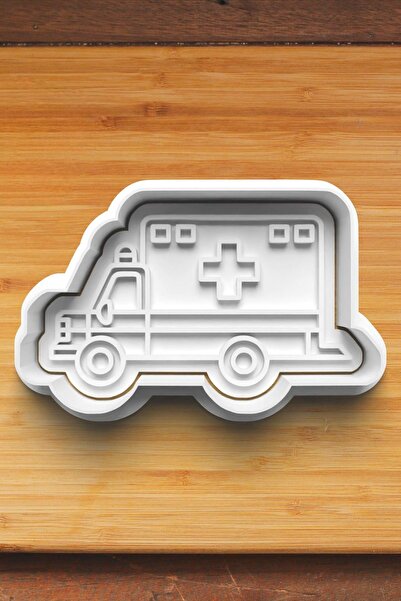 Hobist قالب السكر والبسكويت لسيارة الإسعاف