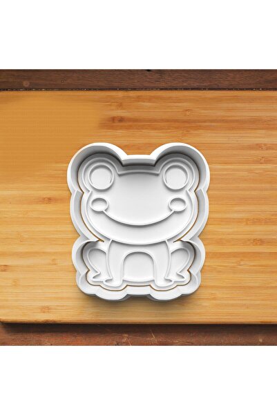 Hobist قالب بسكويت الضفدع اللطيف ولصق السكر