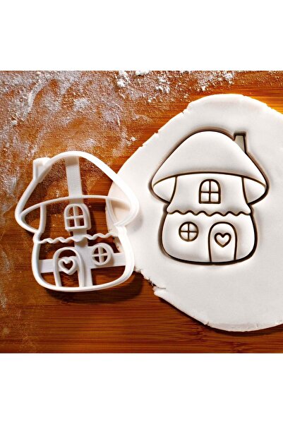 Hobist قالب كوكيز بيت الفطر وقالب لب السكر