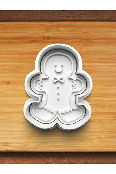 Hobist Zencefilli Kurabiye Adam Kurabiye Kalıbı ve Şeker Hamuru Kalıbı