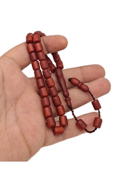 Han Ticarethane Capsule Cut Orange German Fiber Rosary