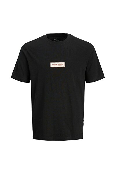 Jack & Jones JACK&JONES JORSPLIT FAKESTITCH BRANDING TEE ERKEK SIFIR YAKA T-S...