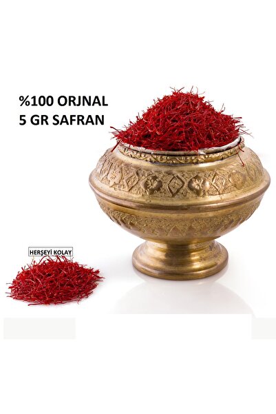 Herşeyi Kolay Safran 5 Gr. Iran Safranı Gerçek Safran