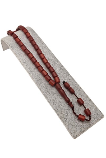 Han Ticarethane Capsule Cut Orange German Fiber Rosary