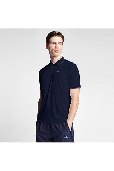 Lescon 25b-1046 Μπλουζάκι με κοντό μανίκι Polo Neck 25btet 001046