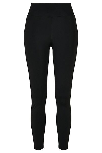 Urban Classics Damen Ladies Highwaist Shiny Stripe Leggings