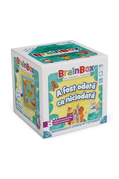 Asmodee BrainBox educational game Once upon a time