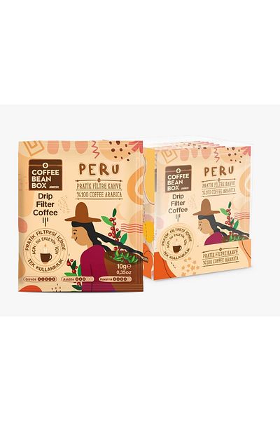 Altıntelve Peru Practical Filter Coffee - 10 g X 10 Pieces